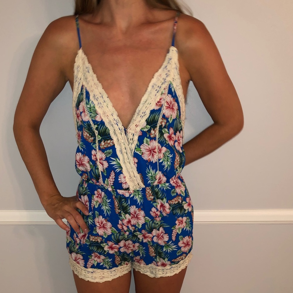 Floral romper